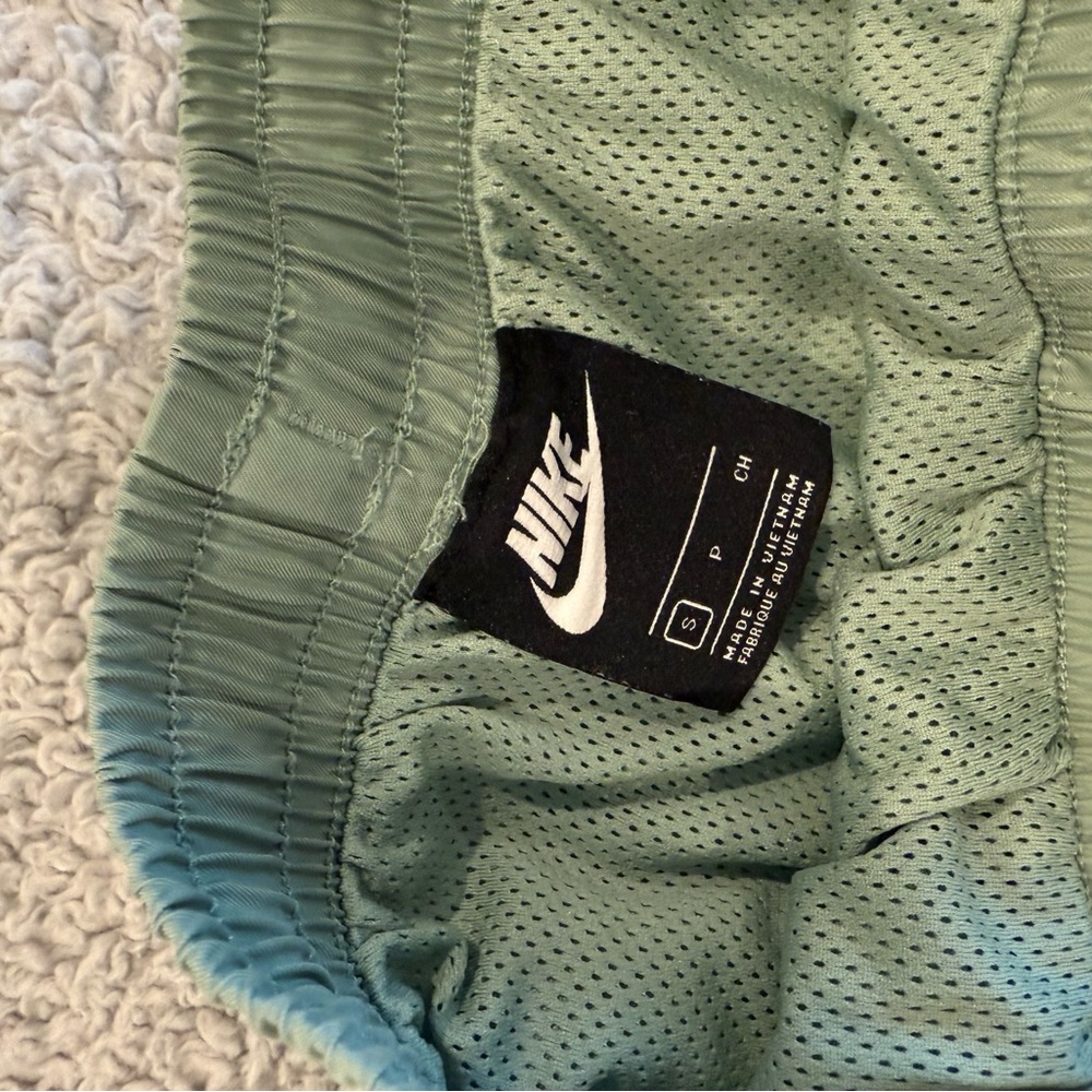 Nike Sage Green Mesh Shorts